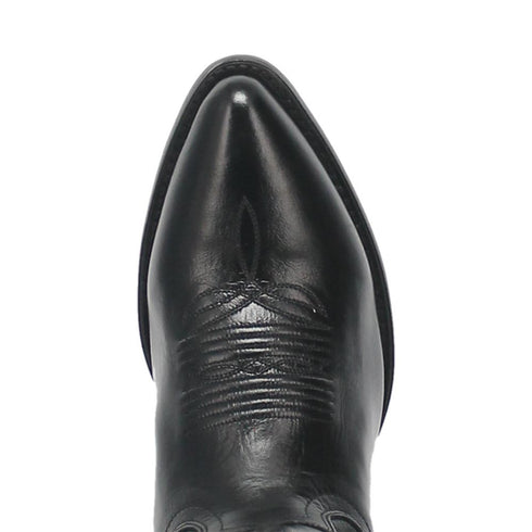 Dan Post Men’s Milwaukee 13 J Pointed Toe Black Cowboy Fine Leather Boot