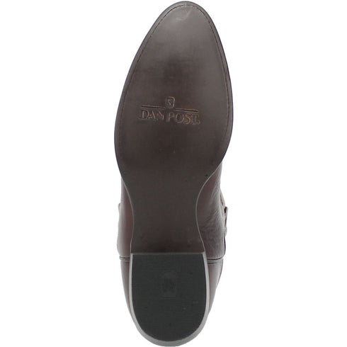 Dan Post Men Milwaukee 13 Round Toe Tan Leather Cowboy Boot