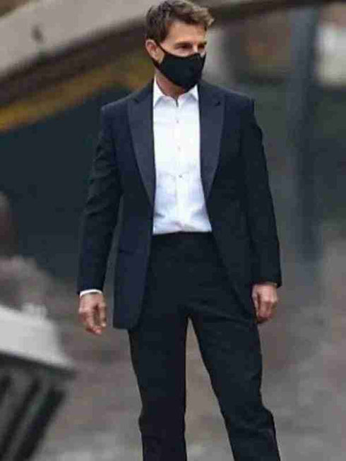 Mission Impossible Dead Reckoning Tom Cruise Black Suit