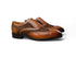 Mixed Media Burnished Wingtip Oxford Carrucci