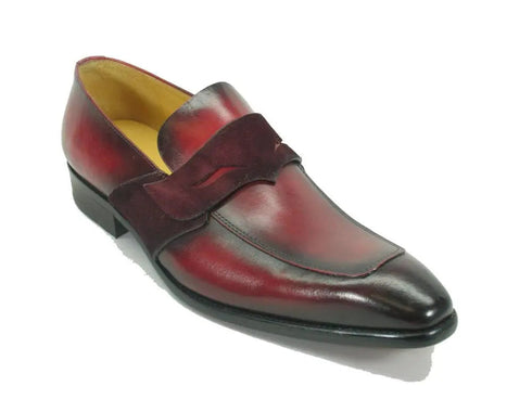 Mixed Media Modern Penny Loafer Carrucci