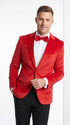 Men’s Red Dinner Jacket, Formal Tuxedo Evening Jacket for Weddings Prom and Parties