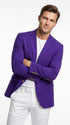 Neil Allyn Men’s Purple Blazer Jacket, Career Basics Formal Sport Coat for Business and Events