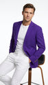 Neil Allyn Men’s Purple Blazer Jacket, Career Basics Formal Sport Coat for Business and Events