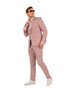 Giovanni Testi Blush Color Suit For Men - Mauve Suit - Wedding Slim Fit Suits