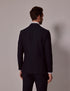 Mens Linen Suit For Beach Wedding - Summer  Slim Suit in Navy