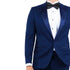 Peak Lapel Tuxedo Separates Coat, Navy by ZeGarie