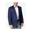 Navy Solid Two Button Classic Fit Sport Coat Blazer