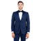 Shawl Collar Tuxedo Separates Coat, Navy by ZeGarie