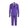 Notch Lapel Alberto Nardoni Modern Fit Suit In Purple