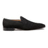 Notte Black Glass Suede Slip On Shoes By Mezlan Made In Spain Brand