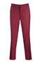 Modern Fit Maroon Dress Pants Flat Front Pre-Hemmed
