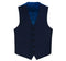Navy Slim Fit Vest Single Breasted 5 Button Design