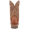 Dan Post Martel Tan/Brown Ostrich Leather Western Boots