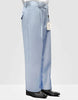 Statement Clothing | Solid Color Wide Leg Pants Powder