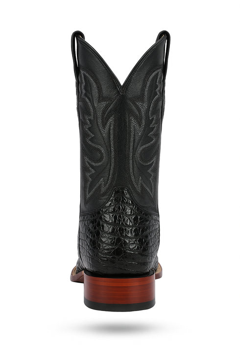 Botas Cuadrada de Cocodrilo Caiman Lomo