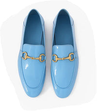 Carrucci Patent Leather Horse Bit Loafer