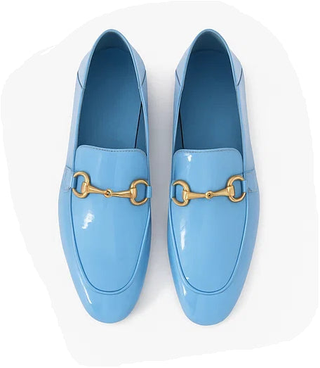 Patent Leather Horse Bit Loafer
