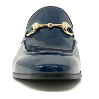 Carrucci Patent Leather Horse Bit Loafer