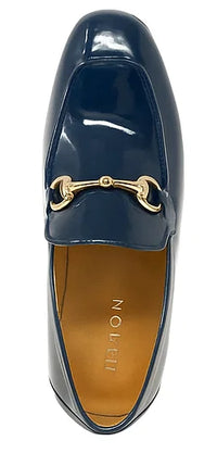 Carrucci Patent Leather Horse Bit Loafer