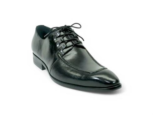 Patina Finish Calfskin Lace-up Shoe Carrucci