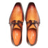 Principe Tan/Rust Patina Leather Men’s Derby Shoes By Mezlan Made In Spain Brand