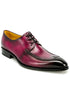 Patina Finish Calfskin Lace-up Shoe