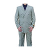 Peak Lapel Sage Light Green Alberto Nardoni Wool Suit