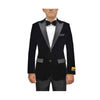Peak Lapel Tuxedo Dinner Jacket Mens Black Blazer