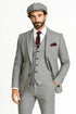 Peaky Blinders Suit - Vintage Gray Tweed