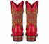Los Altos Red Teju Lizard Square Toe Women's Western Boot