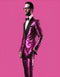 Mens Sequin Suit - Sparkly Suit - Pink Real Glitter Suit