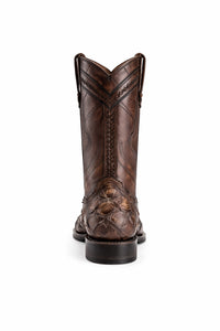 Pirarucu Square Toe Cowboy Boot