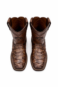 Pirarucu Square Toe Cowboy Boot