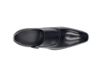 Carrucci Plain Toe Single Monk Loafer