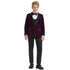 5pc Purple Boys Velvet Tuxedo Bowtie by Tazio