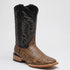 Men's Elephant Print Square Toe Cowboy Boots