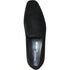 Bravo Mens Vegan Suede Wedding & Prom Slip On Loafer Dress Shoe in Black