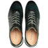 Men's Quevedo Forest/Green Genuine Crocodile Exotic Sneaker By Mezlan Made In Spain Brand
