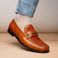 Marco Di Milano Ravello Honey Leather Shoes