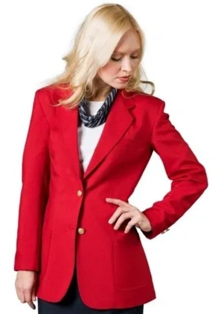 Executive Apparel Ultralux Women's Red Blazer Jacket
