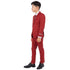 Exclusive Stacy Adams 5pc Boys Suit Slim-Fit, Red Brick