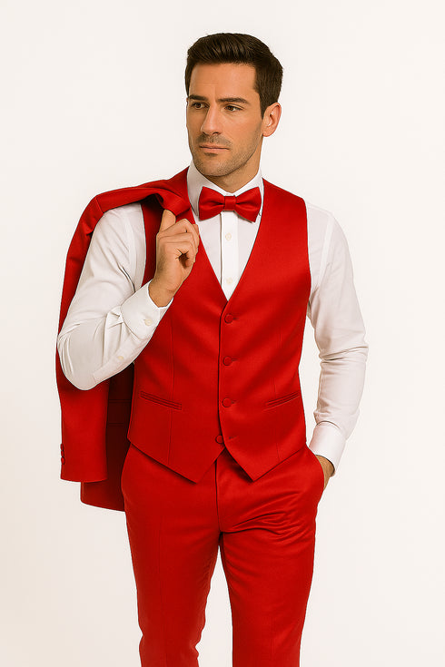 Red-satin-tux-wedding-prom