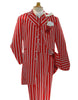 Red and White Pinstripe Gangster 1920s Pinstripe Suit - Mens  Fashion Suit