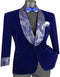 Blue Prom Suit - Blue Homecoming Outfits For Guys Regular Fit Blue Velvet Jacket