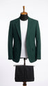 Neil Allyn Career Basics Men’s Hunter Green Blazer, Classic 2 Button Formal Sport Coat for Weddings, Church and Business Events