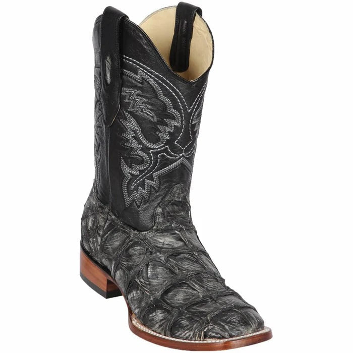 Los Altos Boots - Mens Dress Cowboy Boot - Low Priced Red Ostrich Cowboy Boots- in  Red