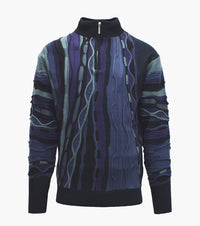 CONRAD Quarter Zip Sweater
