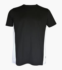 CREW NECK BLOCK T-SHIRT Performance Fabric