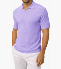 ISAAC Quarter Zip Polo Shirt